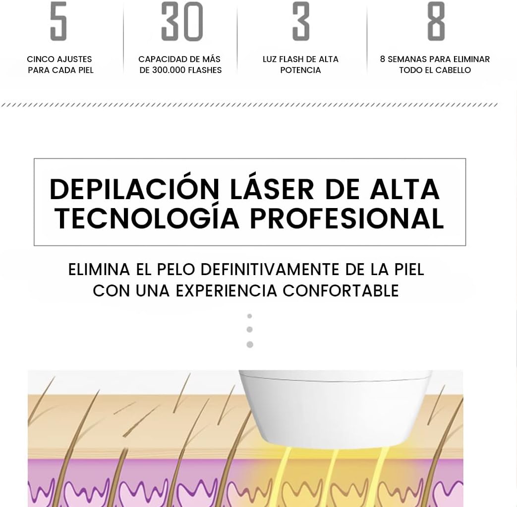 Depiladora de laser IPL PRO